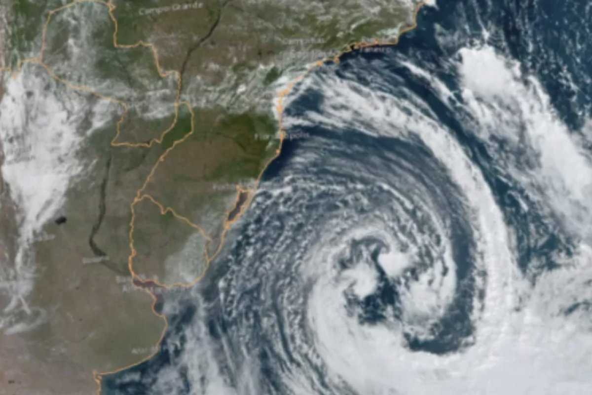 Ciclone causa frente fria Rio Grande do Sul nos próximos dias