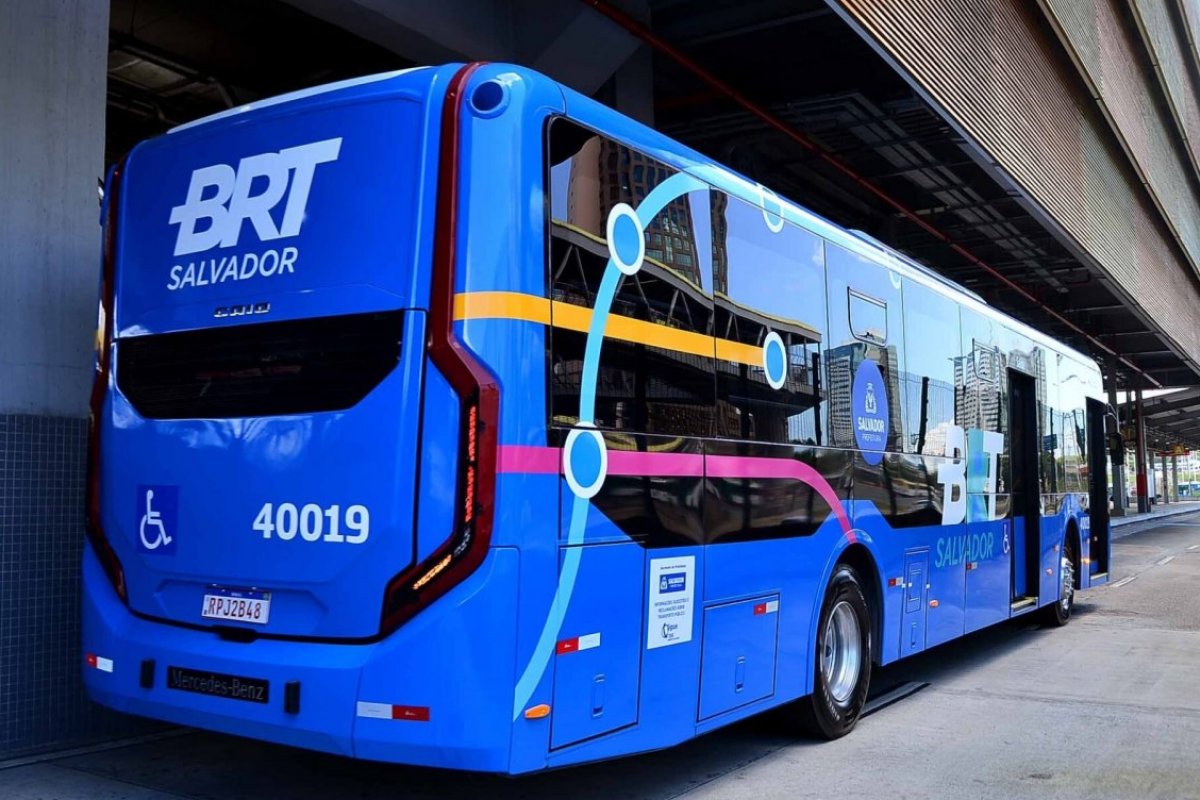 Nova linha do BRT começa operar no sábado (30) e promove mudanças em linhas convencionais de Salvador
