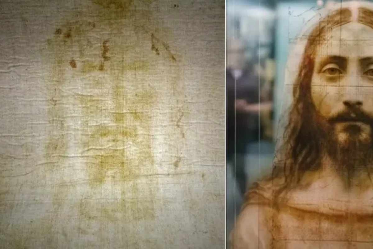 Inteligência Artificial mostra como seria o rosto de Jesus no Santo Sudário