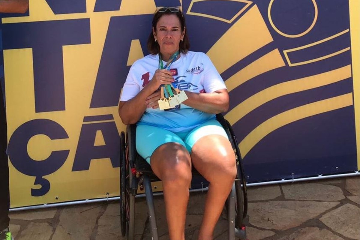 Baiana Mônica Veloso participa do Meeting Paralímpico Loterias Caixa