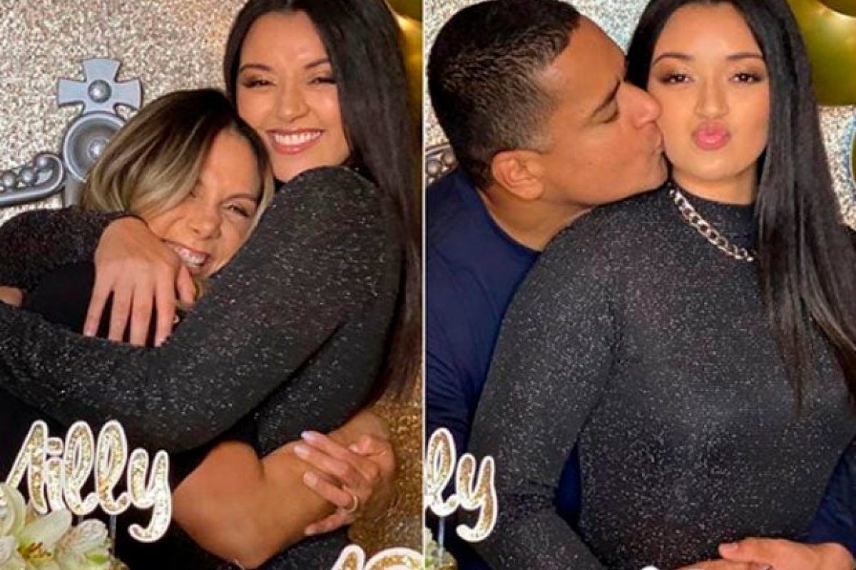 Xanddy e Carla Perez celebram 18 anos da filha