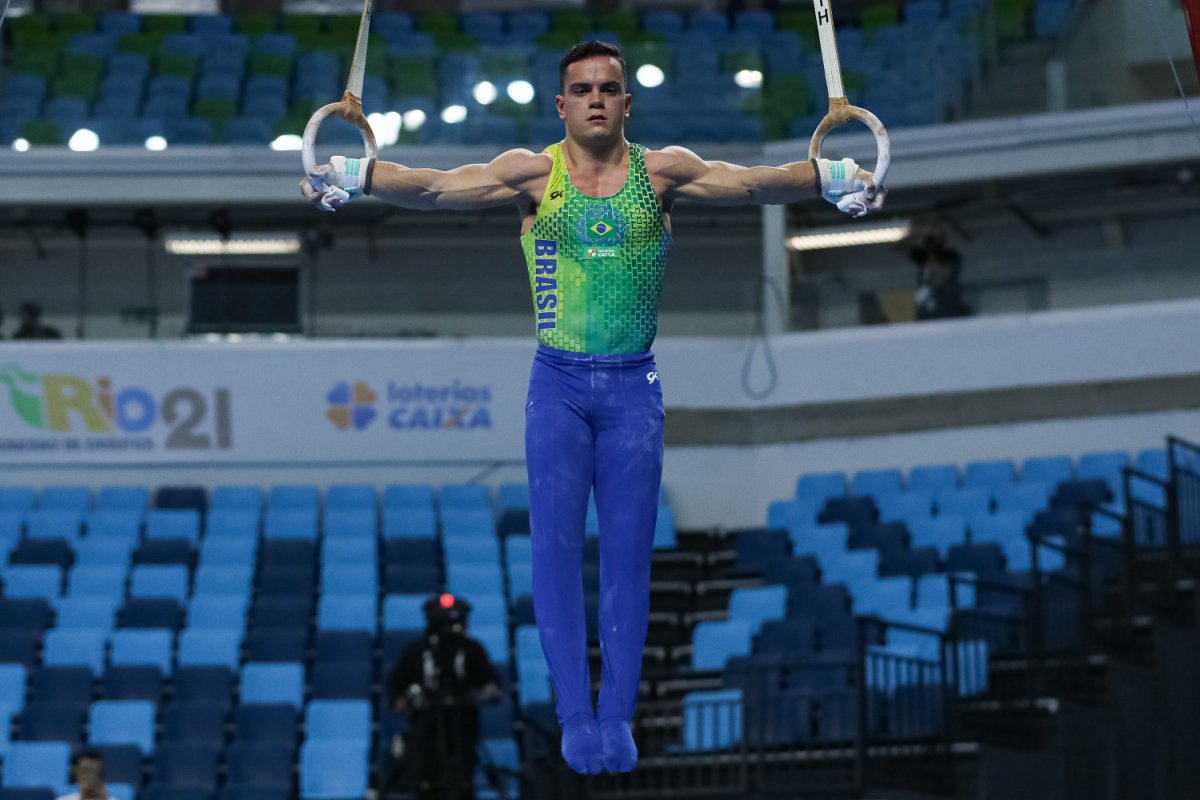 Brasil fica sem vaga olímpica por equipes na ginástica masculina por 0,165