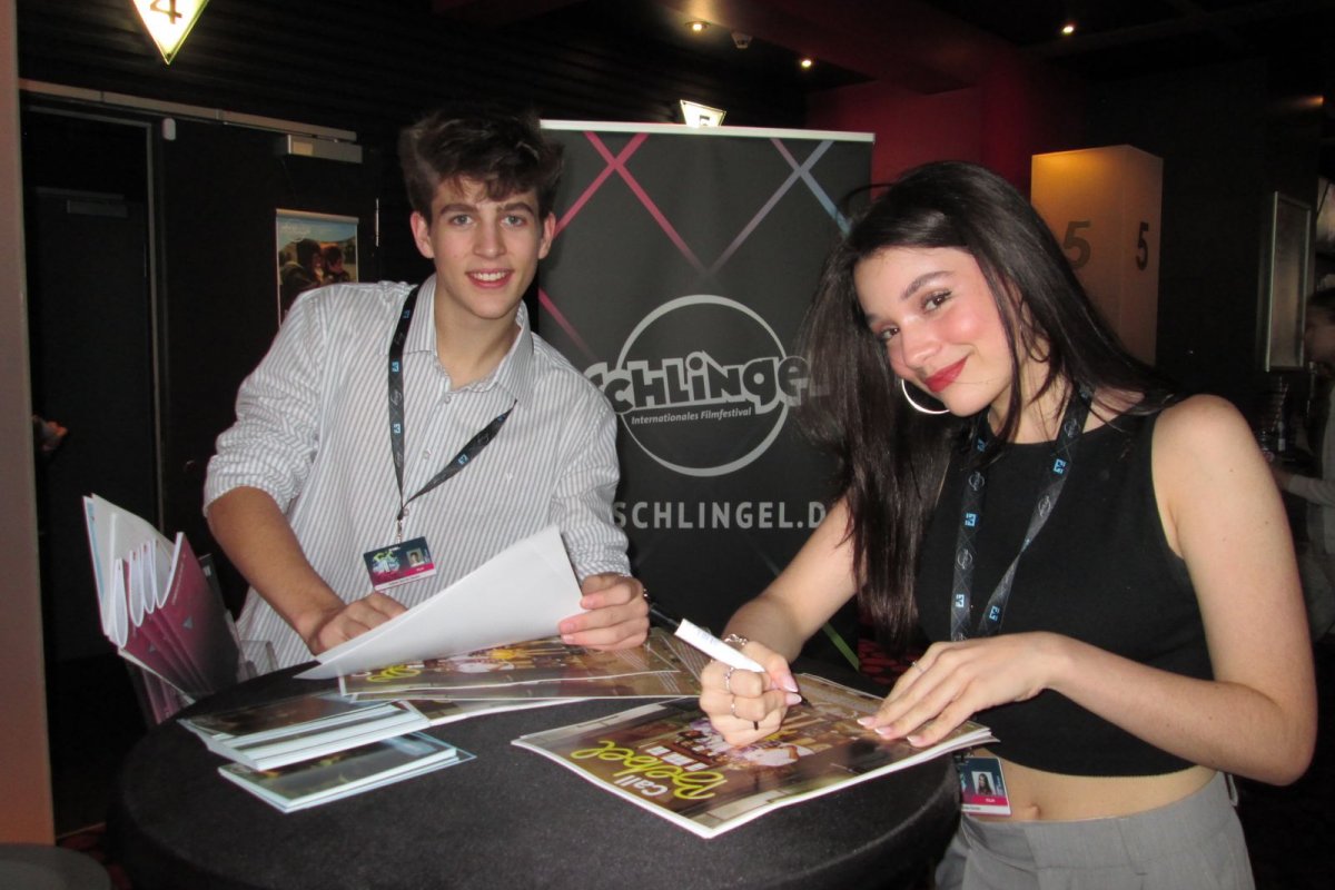 Antônio Zeni e Giulia Benite representaram o cinema brasileiro na Alemanha! 