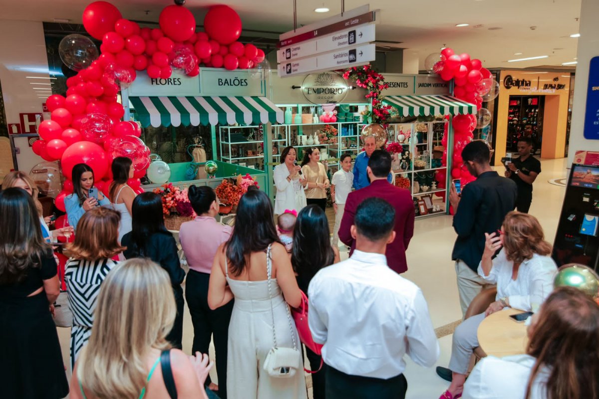 Coquetel de inauguração da nova Boutique Empório Decor, movimenta o Shopping Barra!