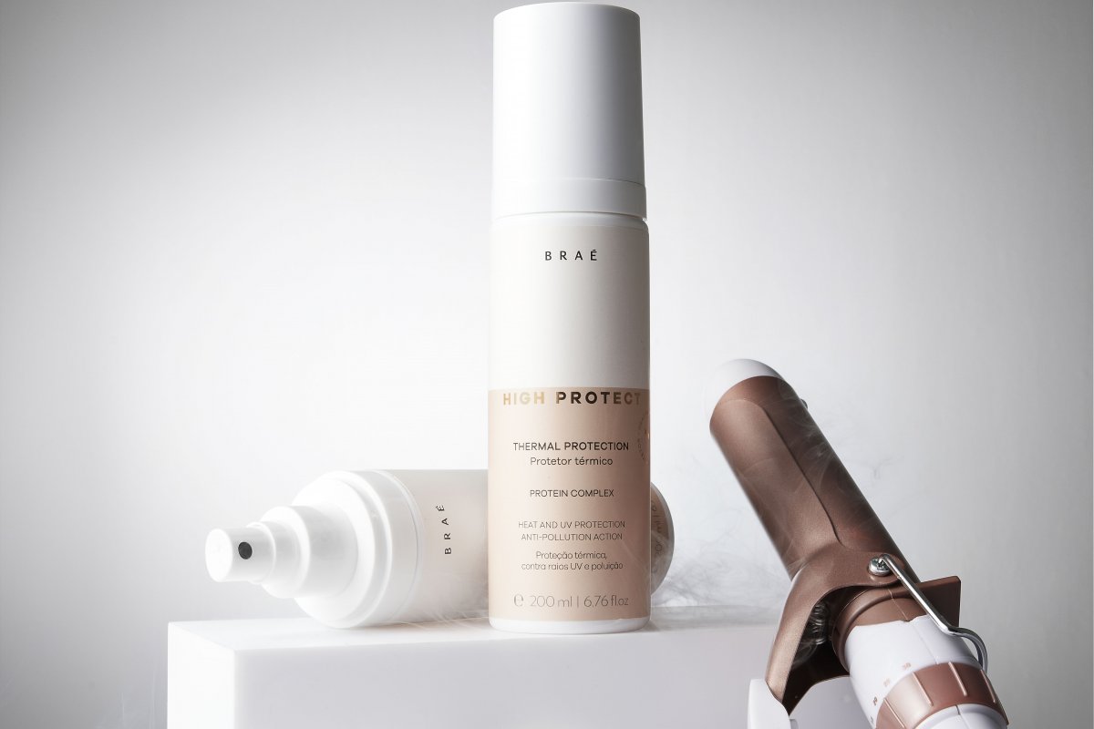 Braé lança protetor térmico com proteção contra choques térmicos de até 230° e secagem em tempo reduzido!