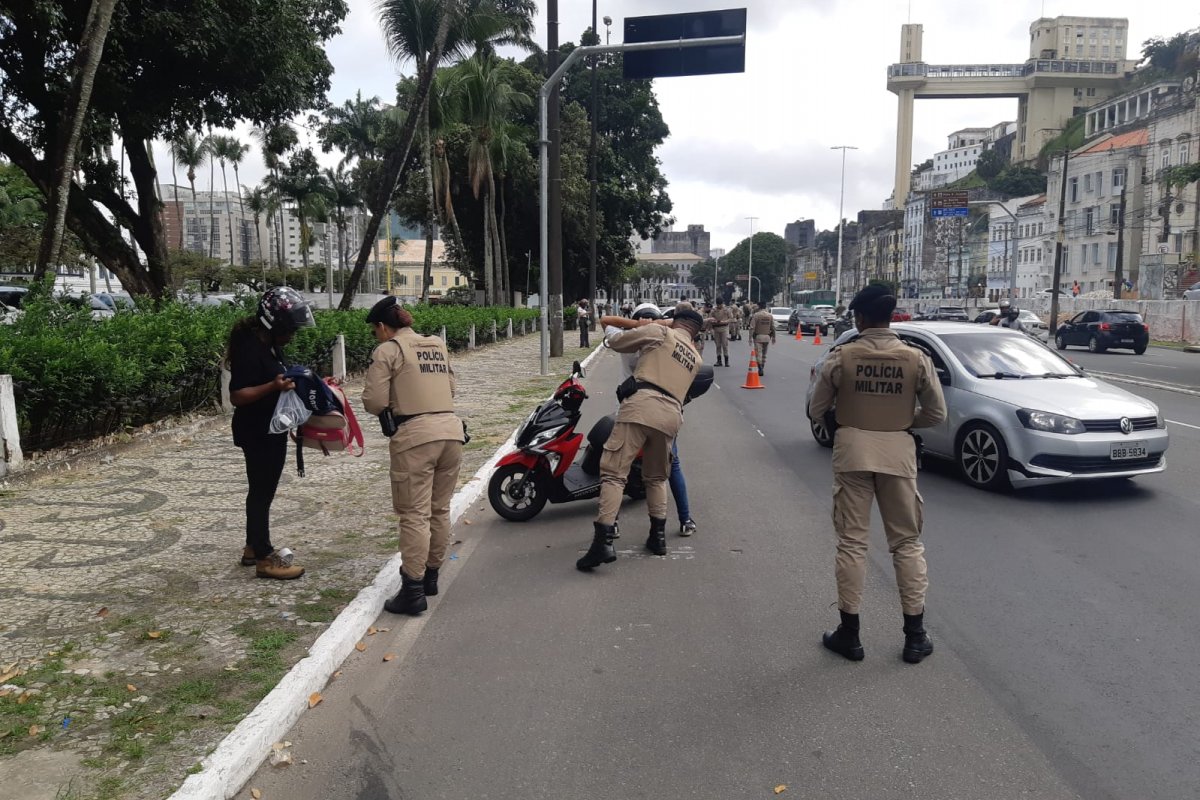PM faz megaoperação em todos os 417 municípios baianos nesta quarta-feira (4)