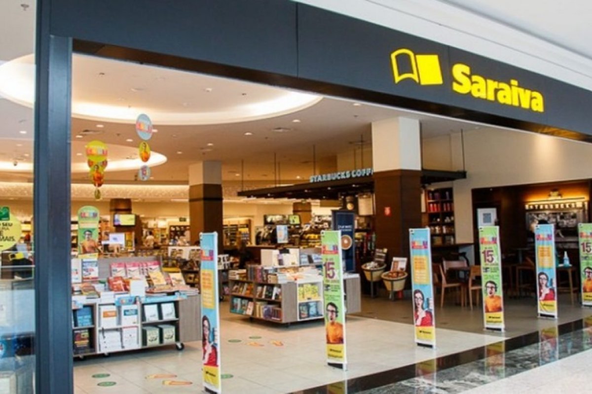 Rede de livrarias Saraiva protocola pedido de falência