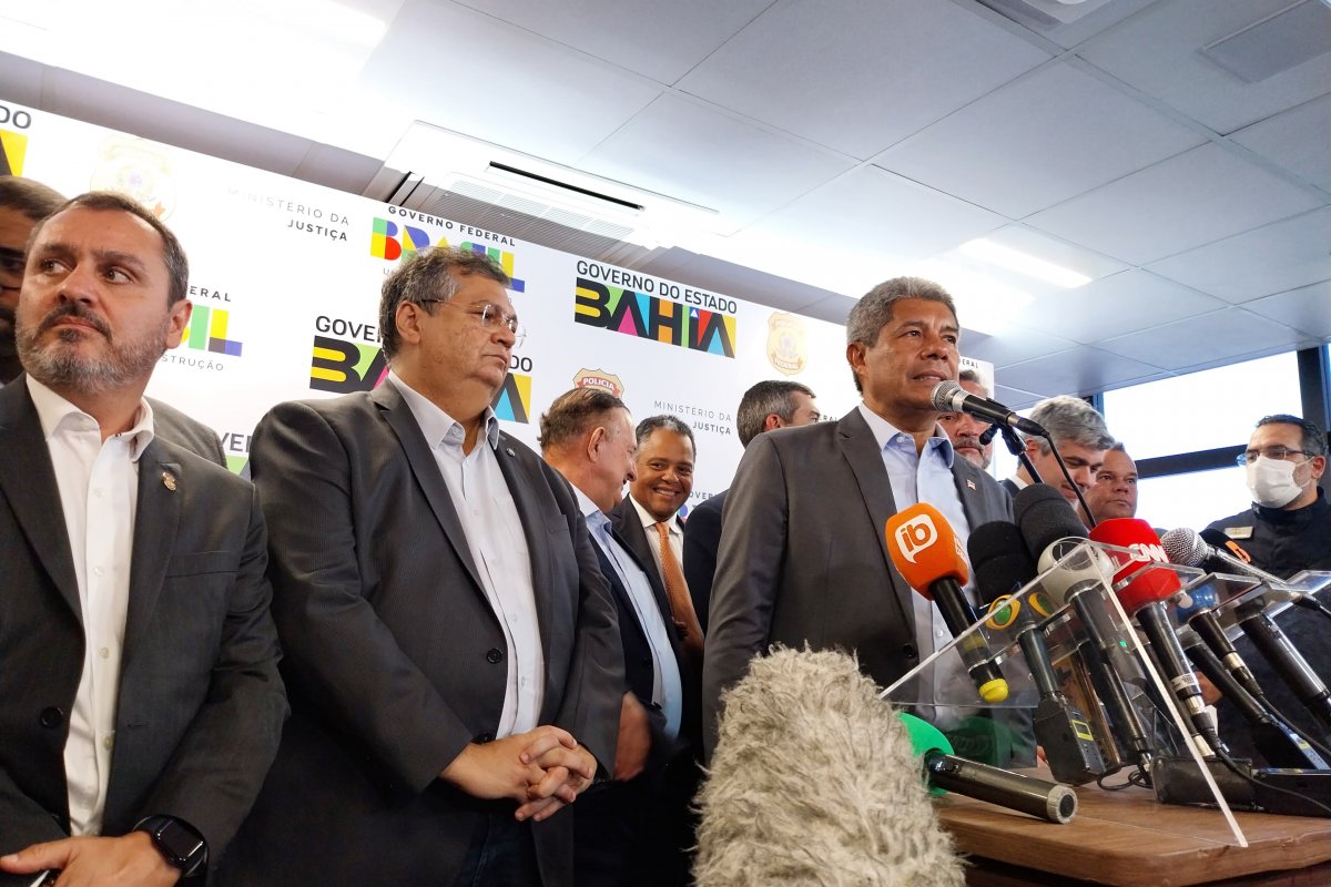 ''Isso é uma guerra contra o crime organizado'', afirma Jerônimo sobre a segurança pública na Bahia