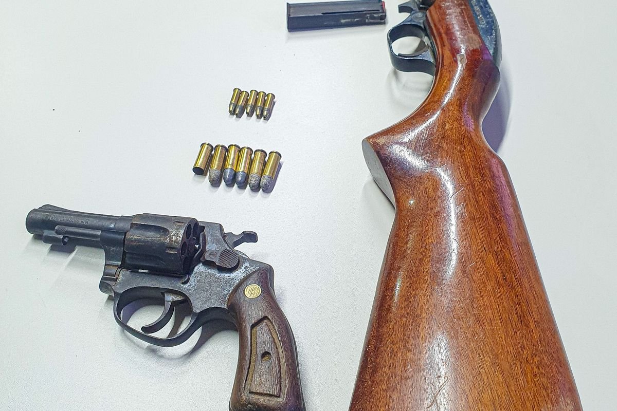 Operação Paz: armas são apreendidas em fazenda no município Encruzilhada