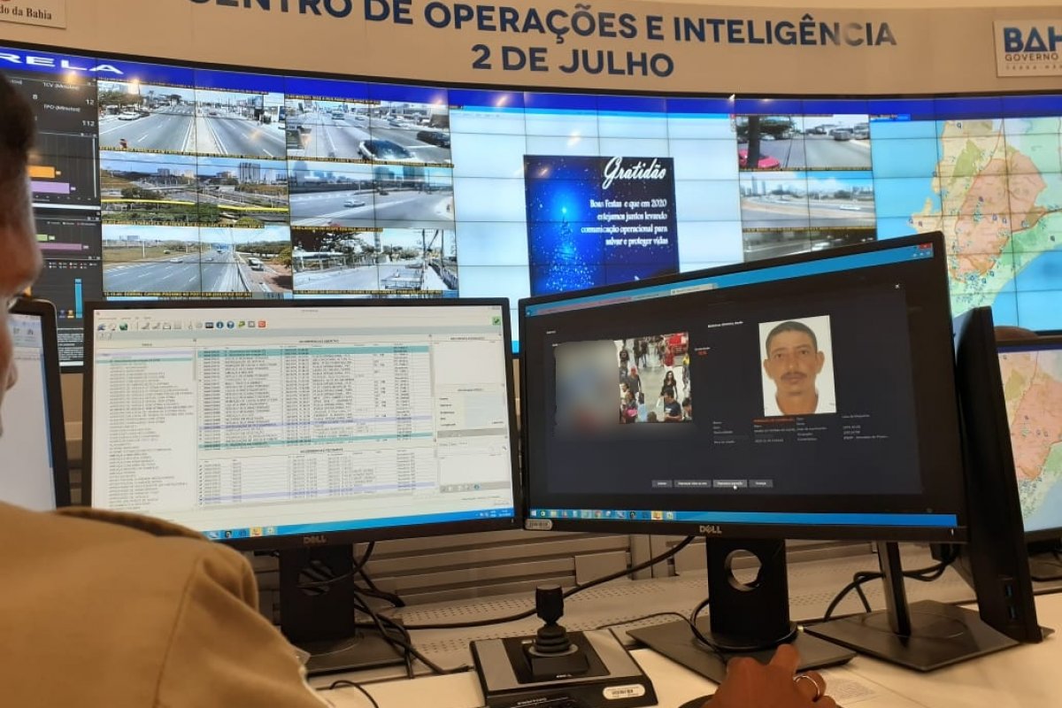 Dois homens são presos pelo uso do reconhecimento facil da SSP