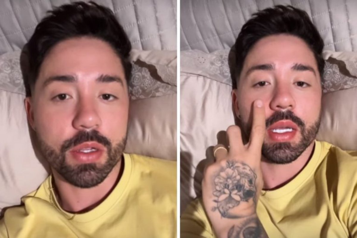 Rico Melquiades se afasta das redes sociais após paralisia facial!