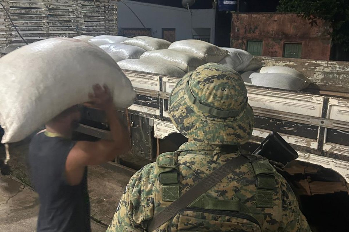 PM recupera carga roubada na Bahia