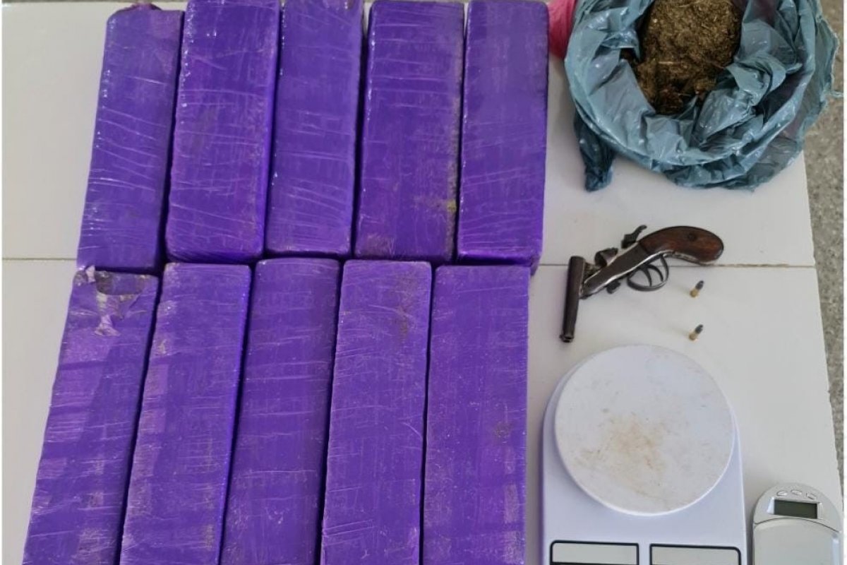 Homem é preso com 7kg de maconha em Ipirá