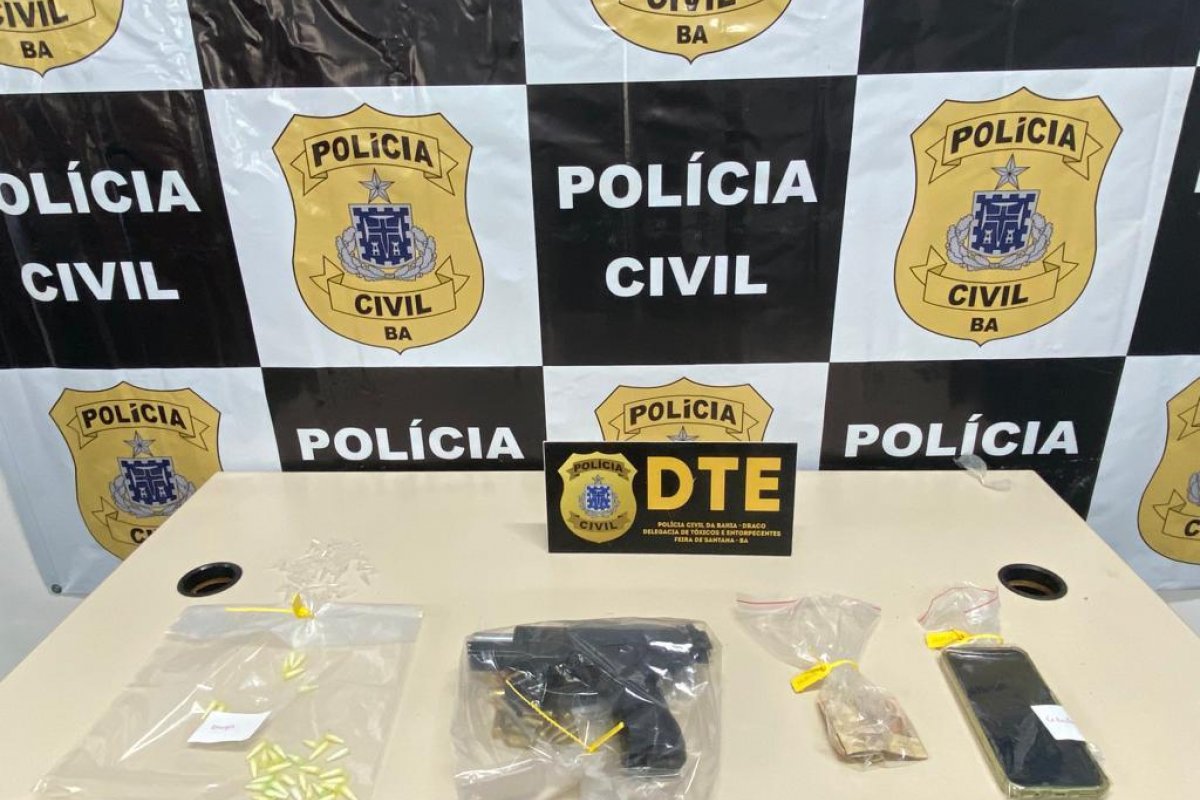 Homem investigado por homicídios é preso em Feira de Santana