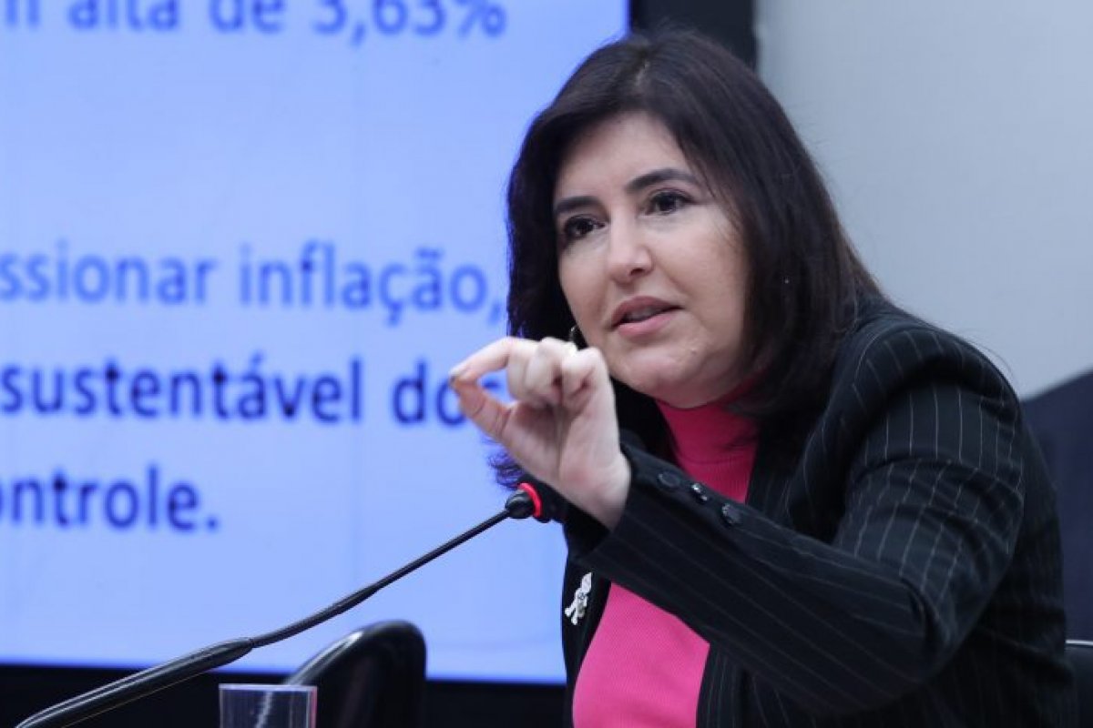 Tebet participa de comissão na terça (17) para debater o Orçamento de 2024