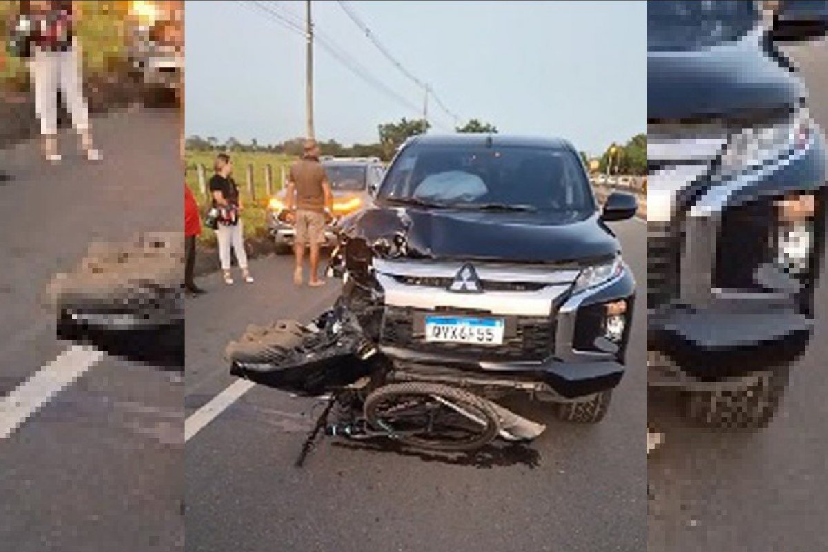 PM morre após ser atropelada por caminhonete enquanto fazia ciclismo