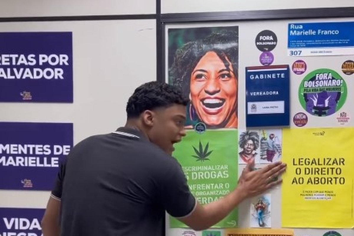 Vídeo: Líder do MBL Bahia vai à gabinete do coletivo Pretas por Salvador e critica pautas do grupo