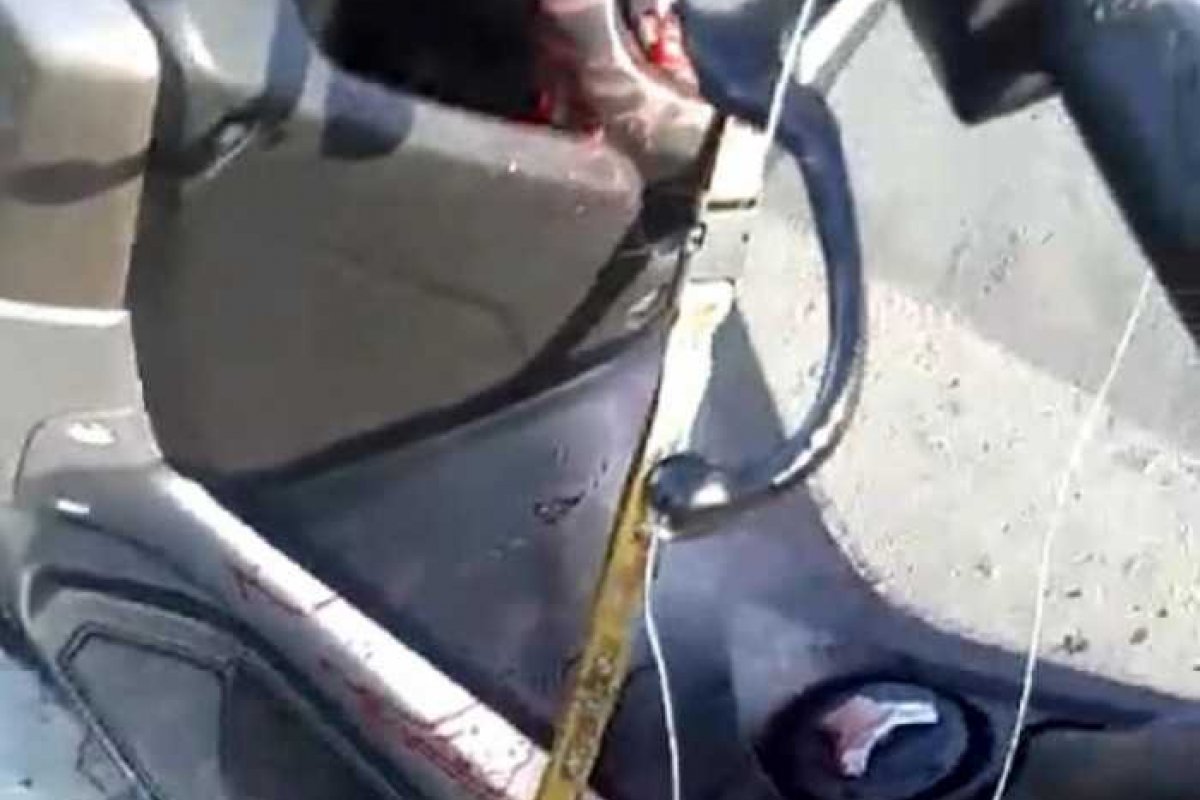 Motociclista morre ao ser atingido por linha com cerol