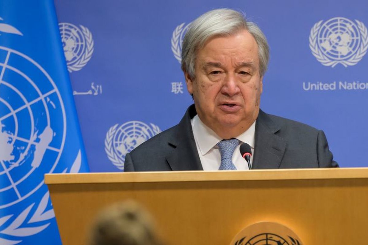 António Guterres destaca urgência da entrada da ajuda humanitária na fronteira Gaza