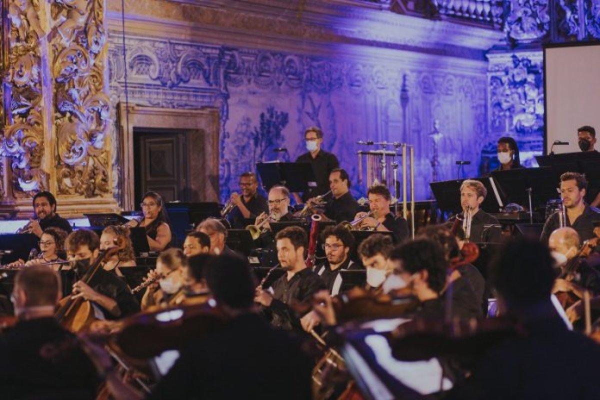 Orquestra Sinfônica da Bahia apresenta concerto gratuito na Igreja de São Francisco