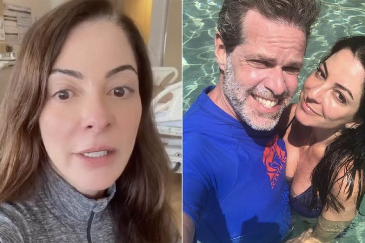 Marido de Ana Paula Padrão sofre queda de 7 metros de altura após assalto a mão armada!