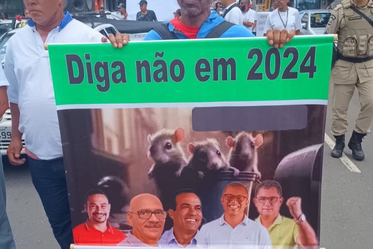 Vídeo: 'Prefeito mentiroso', gritam manifestantes da extinta CSN sobre Bruno Reis