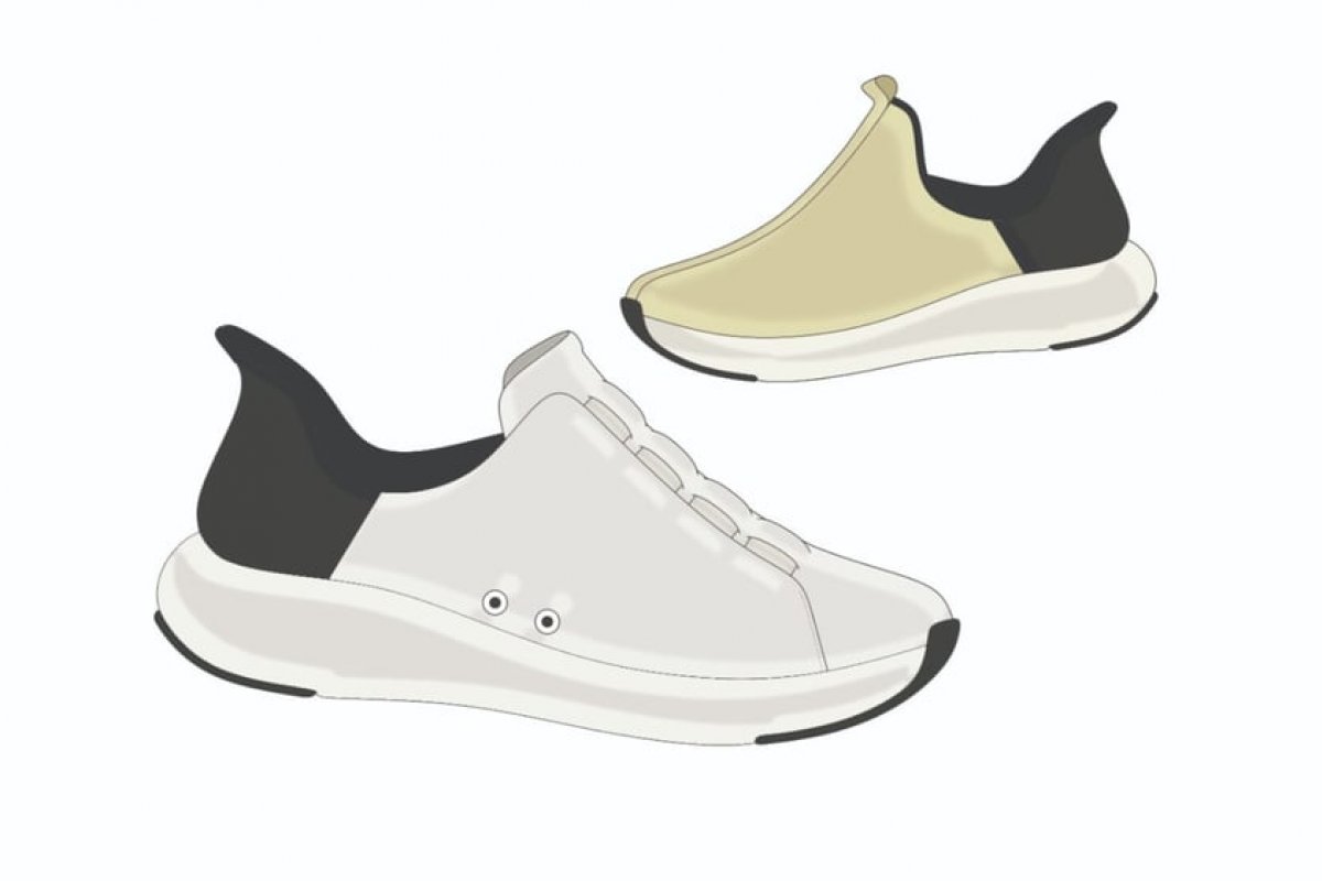 Marca lança sapatos para serem calçados sem as mãos!