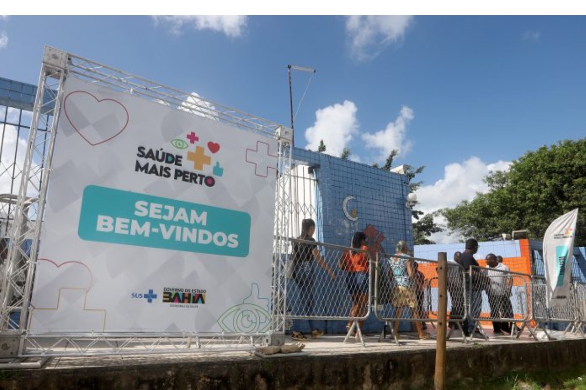 Mutirão de serviços de saúde e cidadania acontece no Largo do Tanque neste domingo (29)