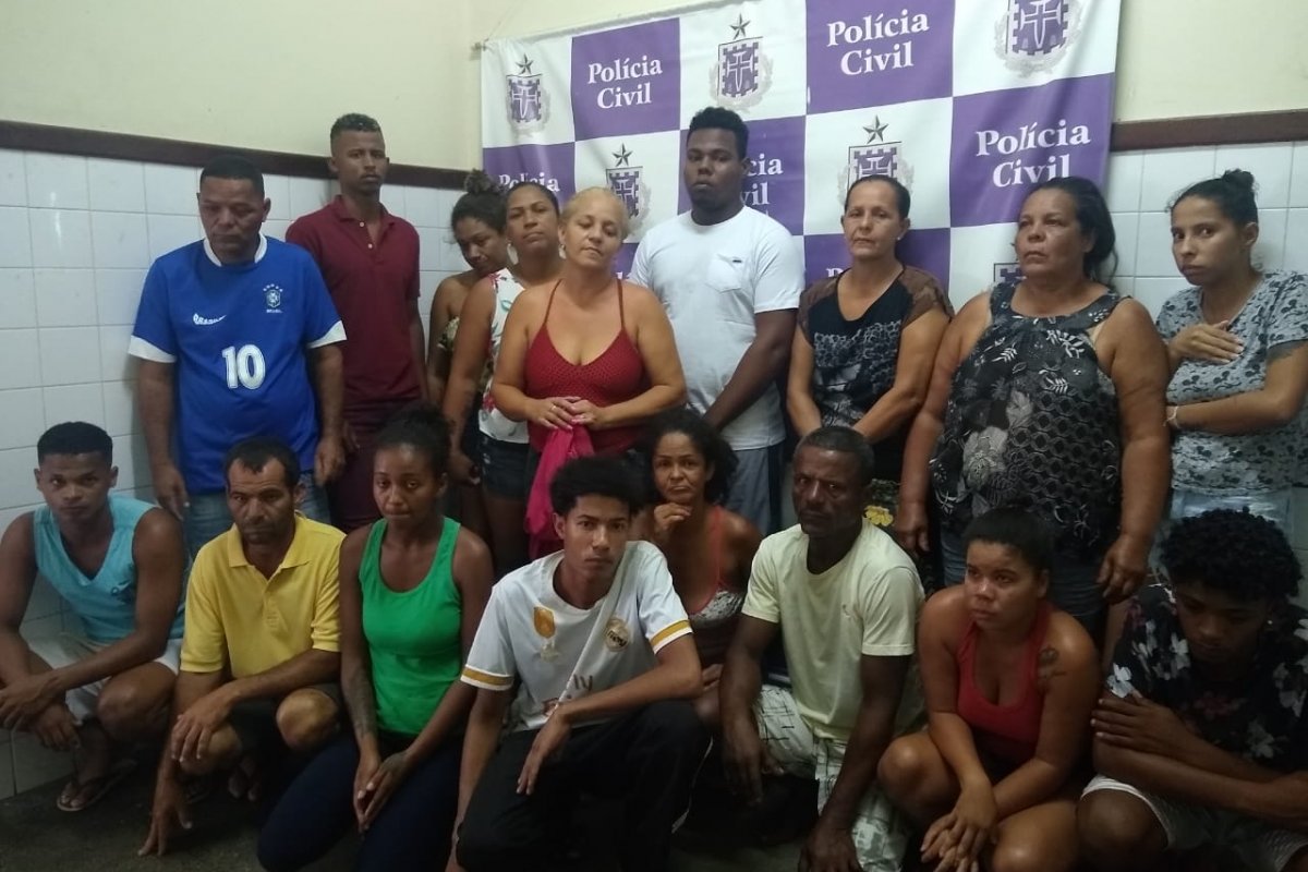 Vinte pessoas são presas em operação em três cidades da Bahia