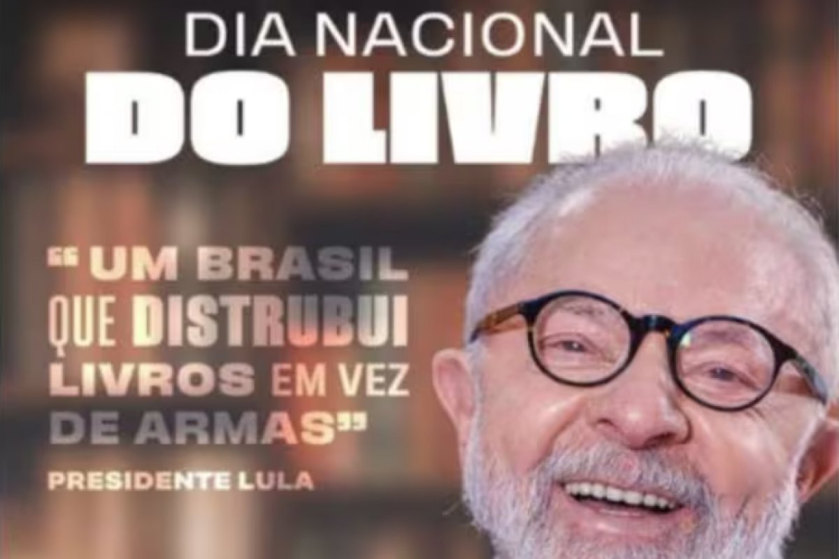 PT faz postagem sobre o Dia Nacional do Livro com erro de português