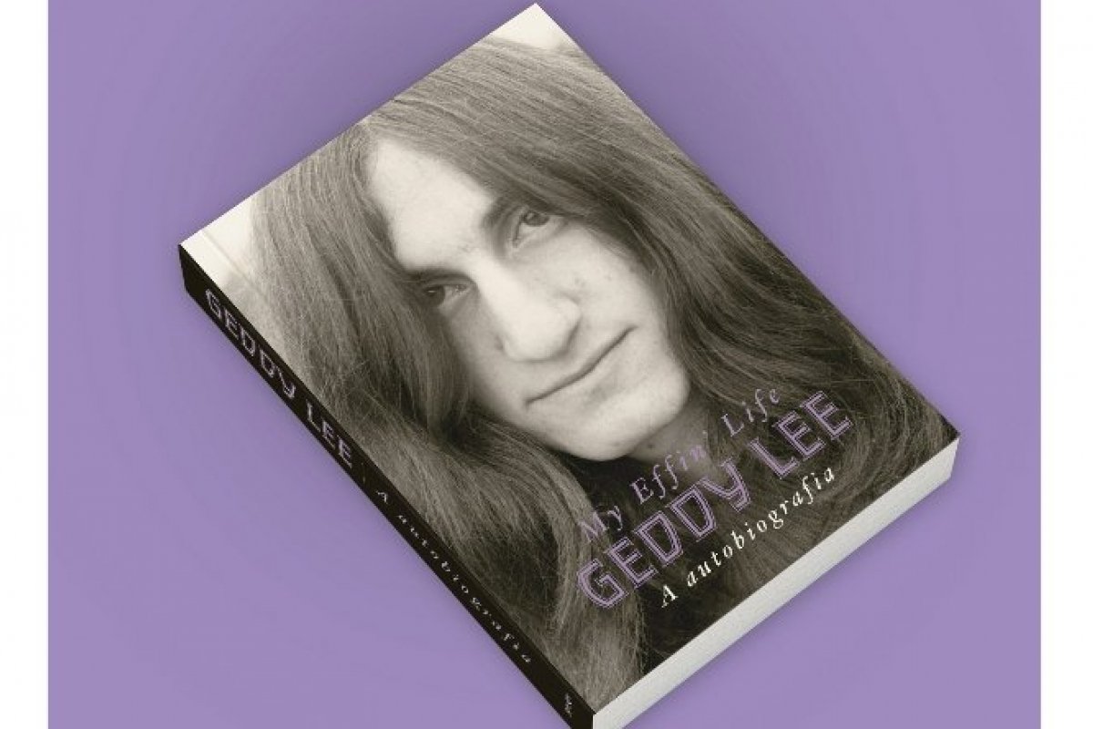 Autobiografia de Geddy Lee será lançada no Brasil pela editora Belas Letras!