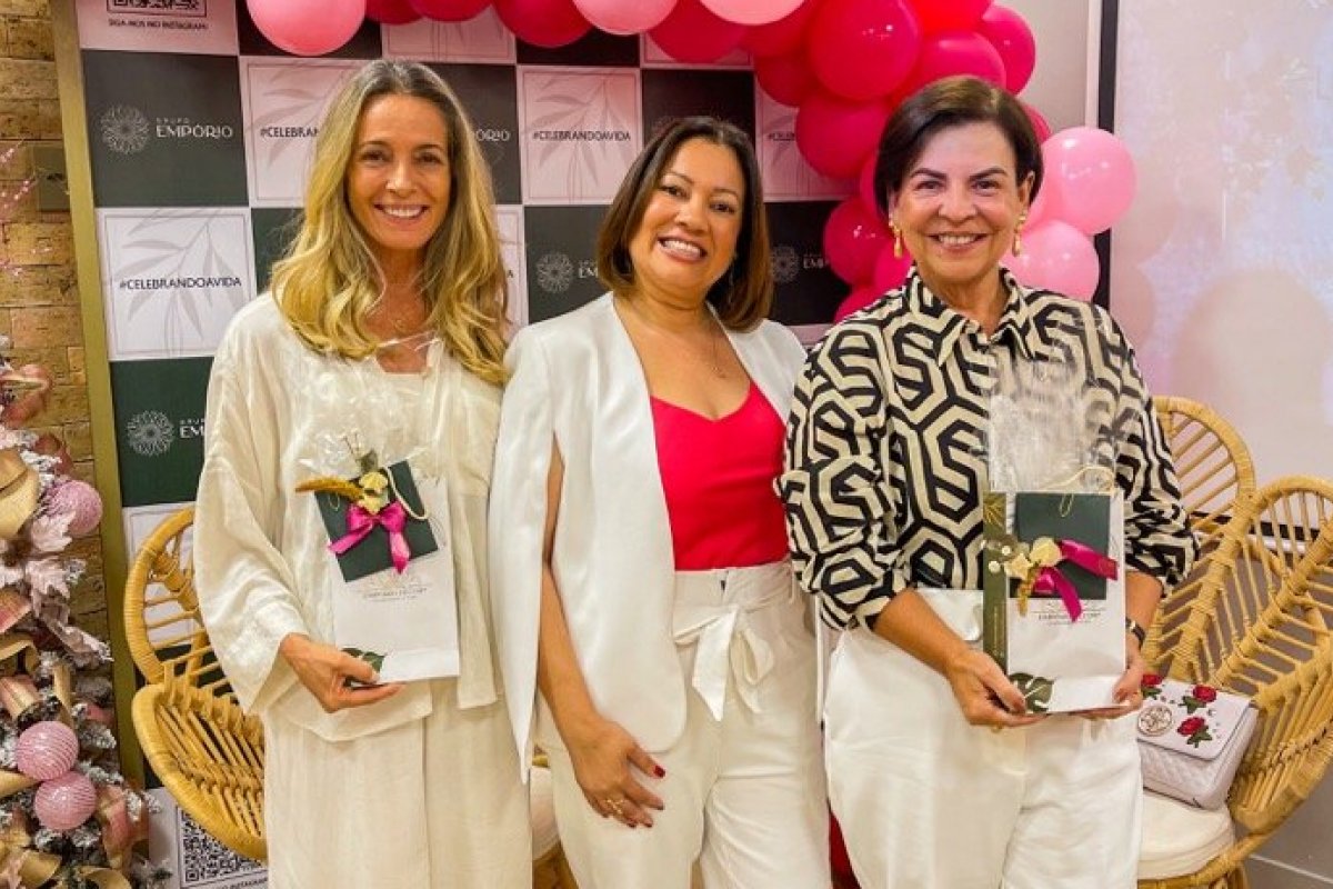 Grupo Empório reúne mulheres para falar sobre a importância do autocuidado!