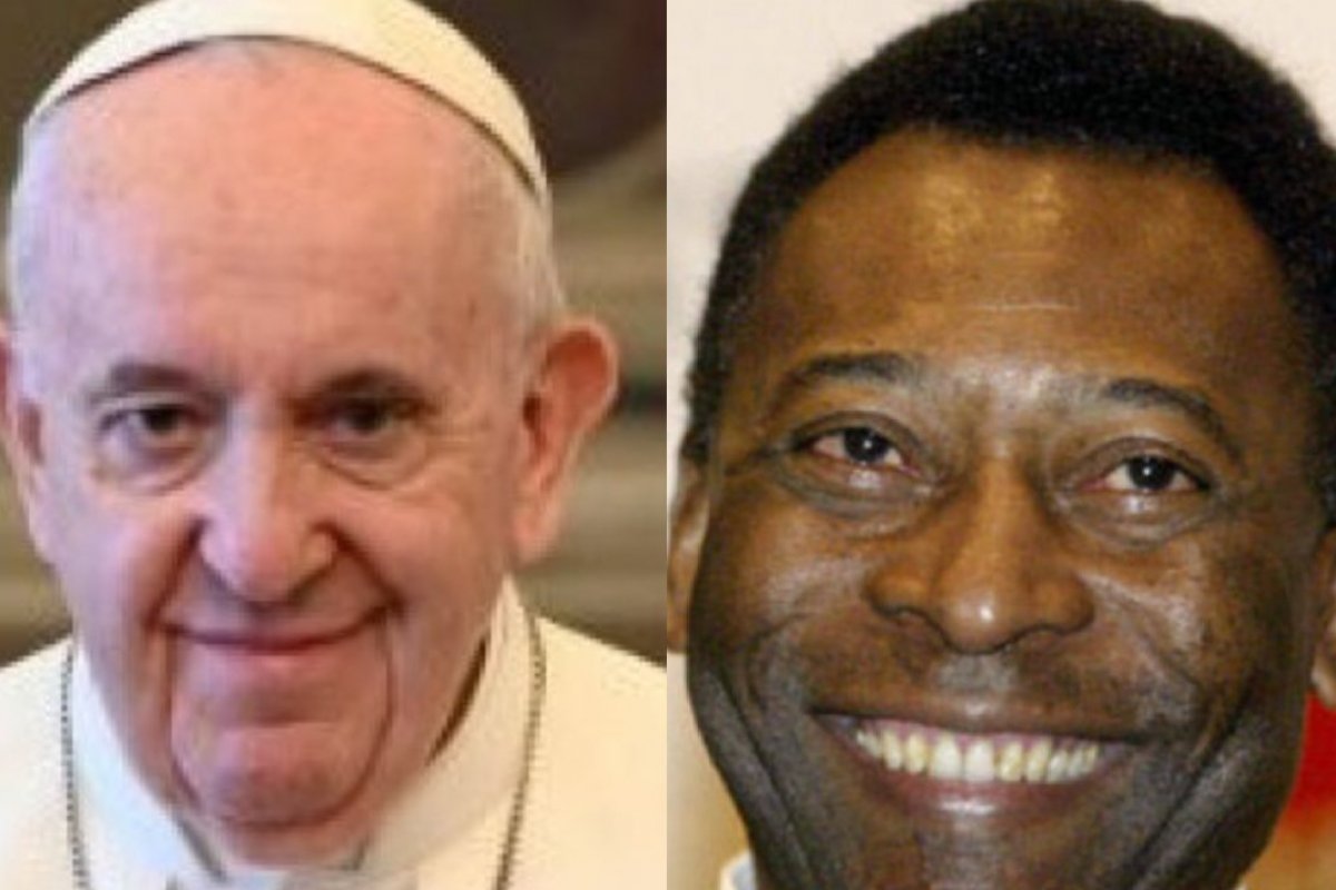 Entre Messi e Maradona, papa Francisco escolhe Pelé