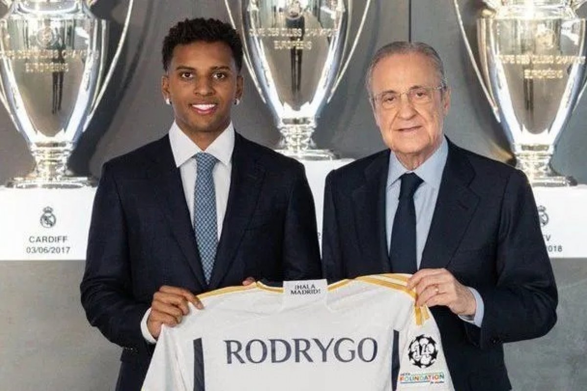 Real Madrid anuncia renovação de contrato com Rodrygo até 2028