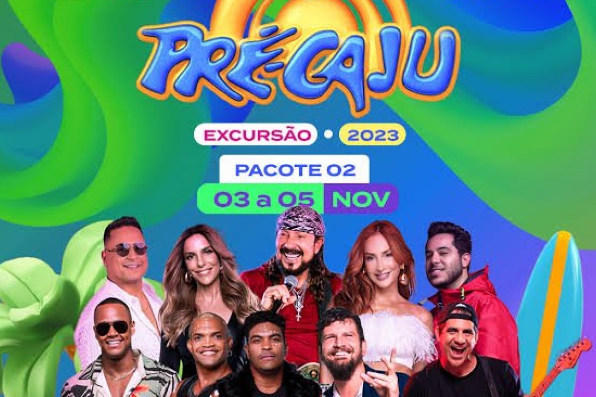 Pré-Caju 2023 acontece neste fim de semana; Veja a programação