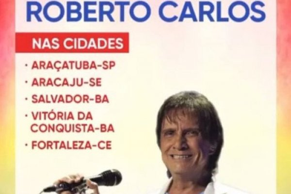 Roberto Carlos fará show em Salvador! - Farol da Bahia
