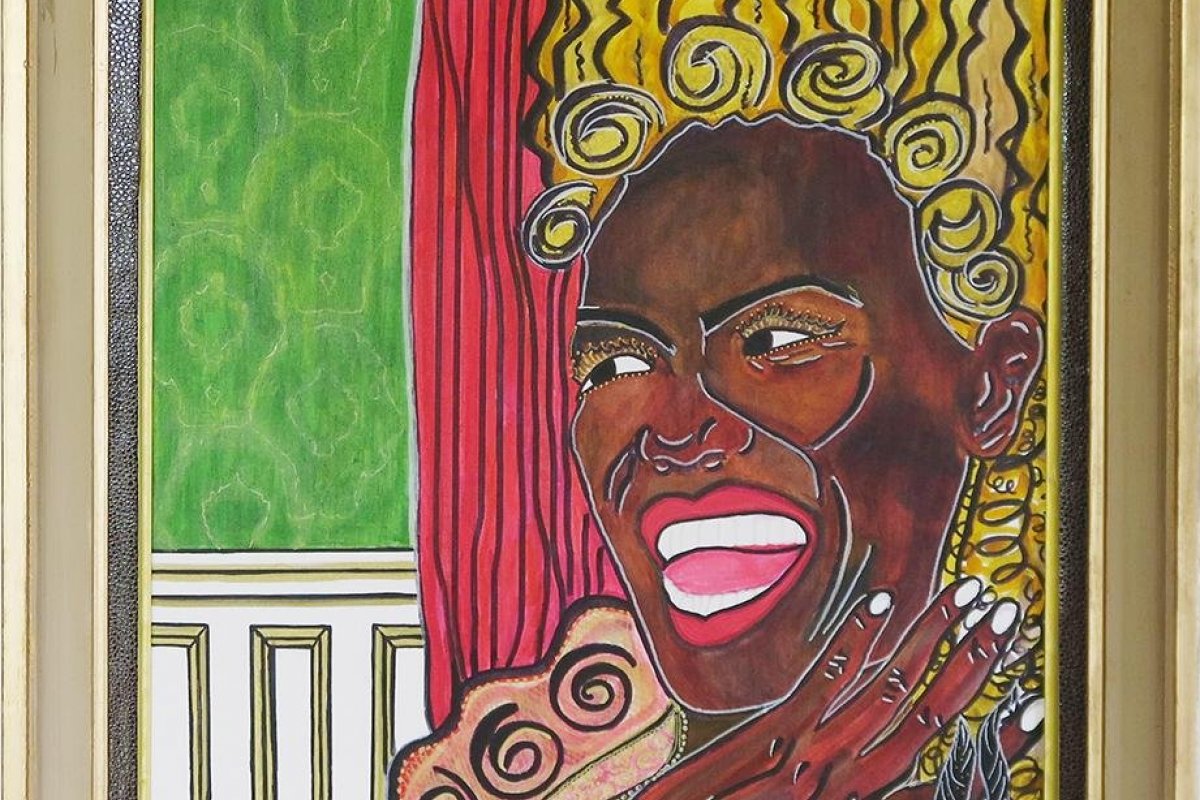 Exposição da artista brasileira Viviane Fuentes em Paris recria a atmosfera da icônica boate Studio 54, com Greta Jones, Madonna e Mick Jagger retratados em telas "barroco-pop" !