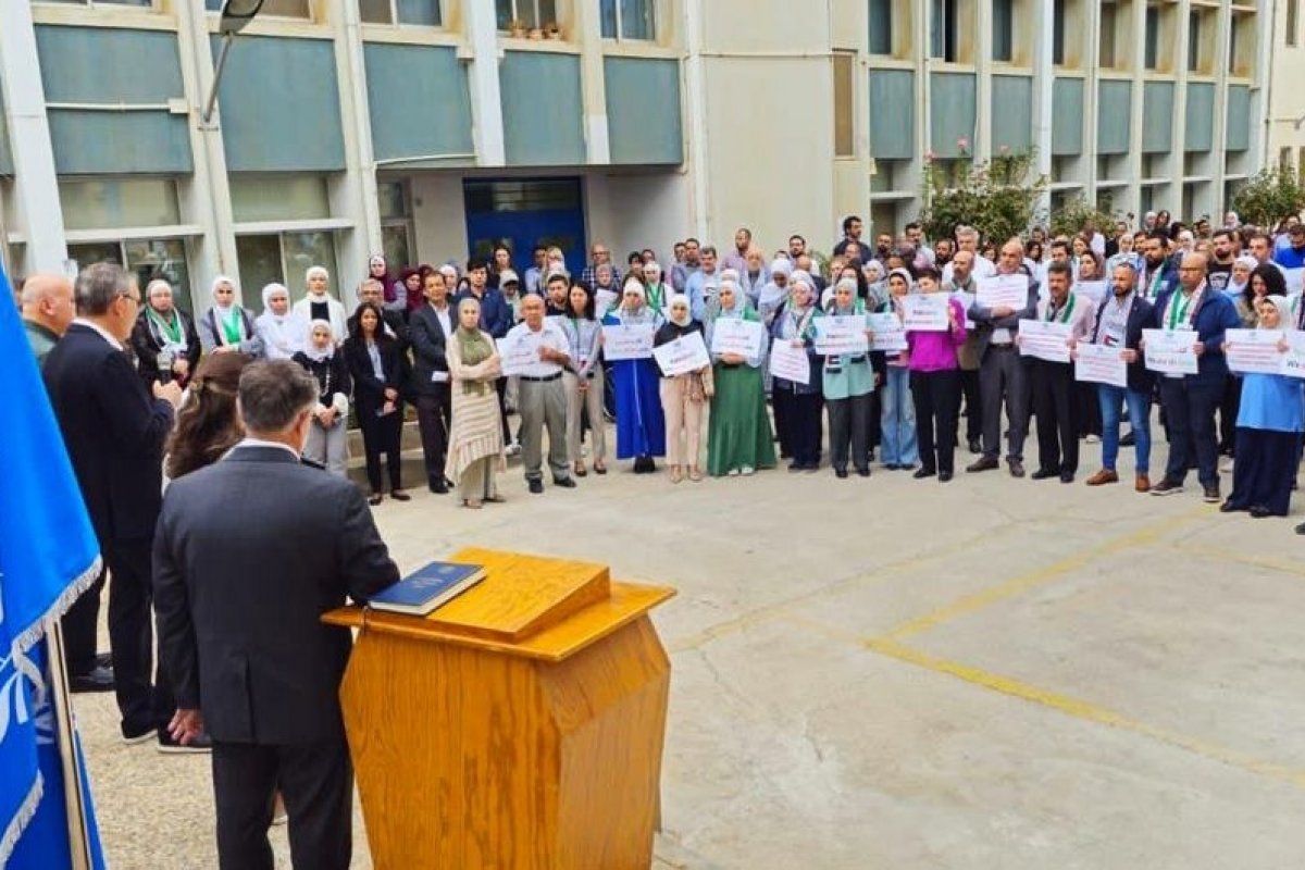 ONU faz minuto de silêncio em homenagem aos 101 funcionários mortos em Gaza