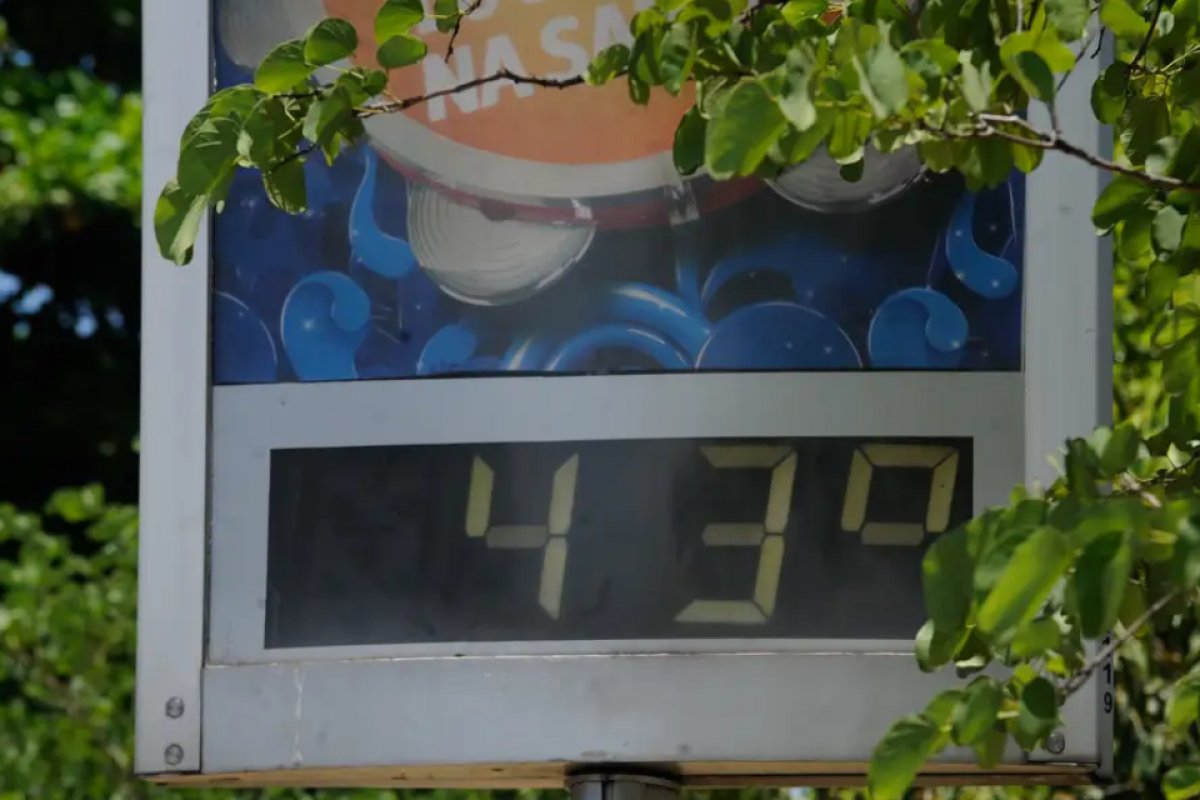 Rio de Janeiro registra sensação térmica recorde de 58,5ºC nesta terça (14)
