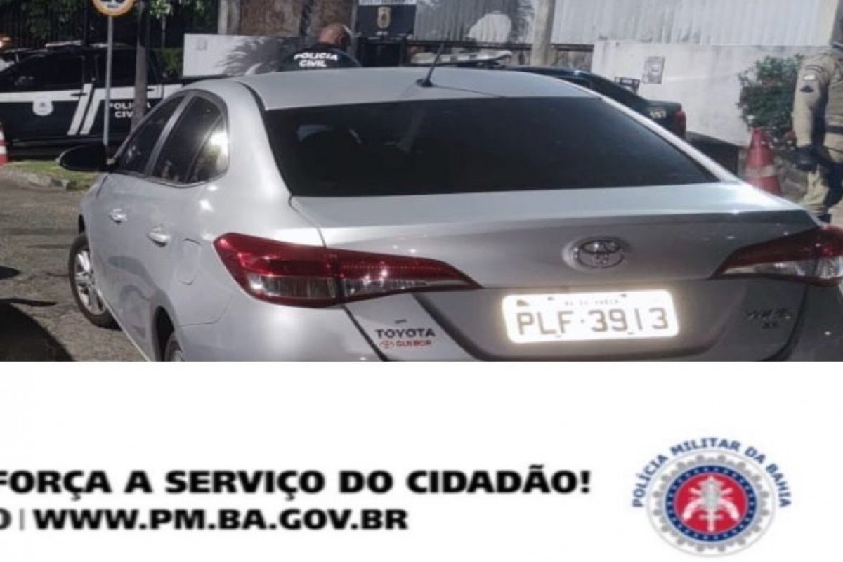 Policiais Militares detêm suspeito com veículo clonado na Gamboa