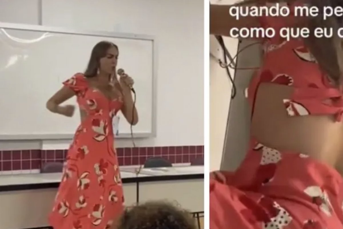 Vídeo: Cantora da banda 'A Travestis' causa polêmica após apresentação em universidade baiana