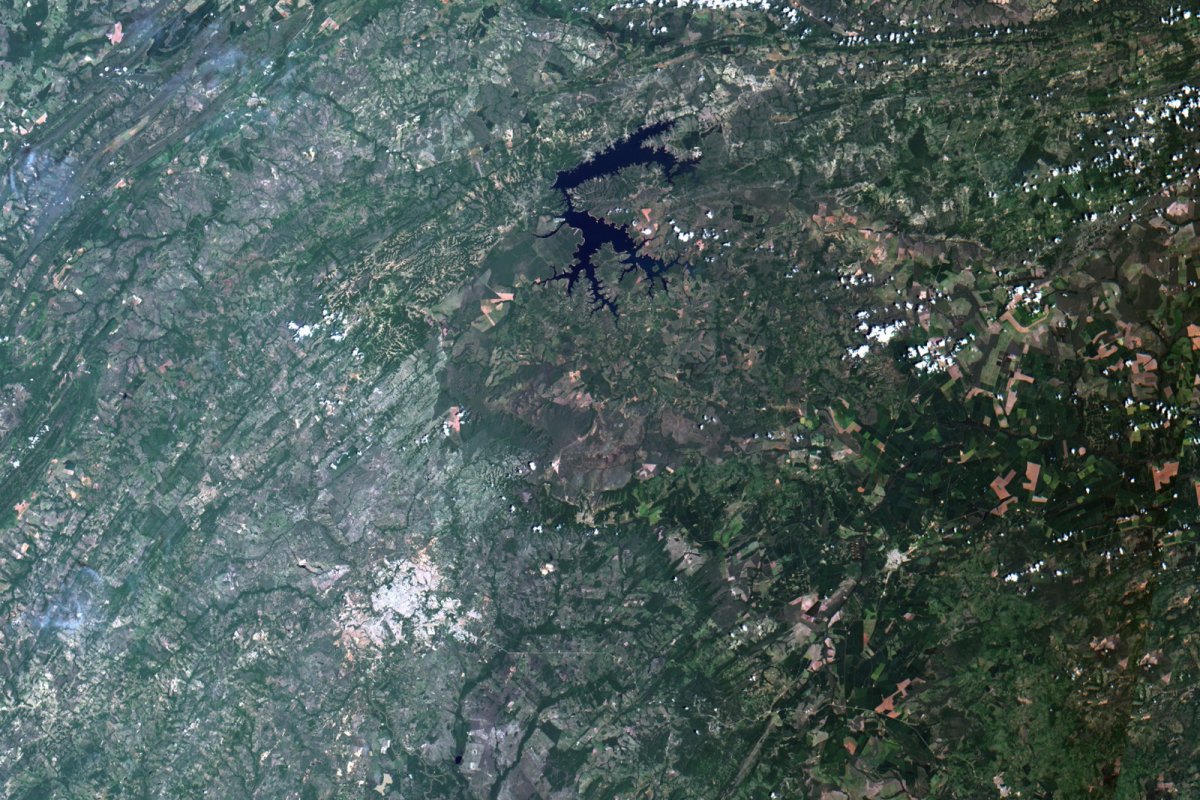 Inpe divulga primeiras imagens feitas pelo satélite Cbers-4A