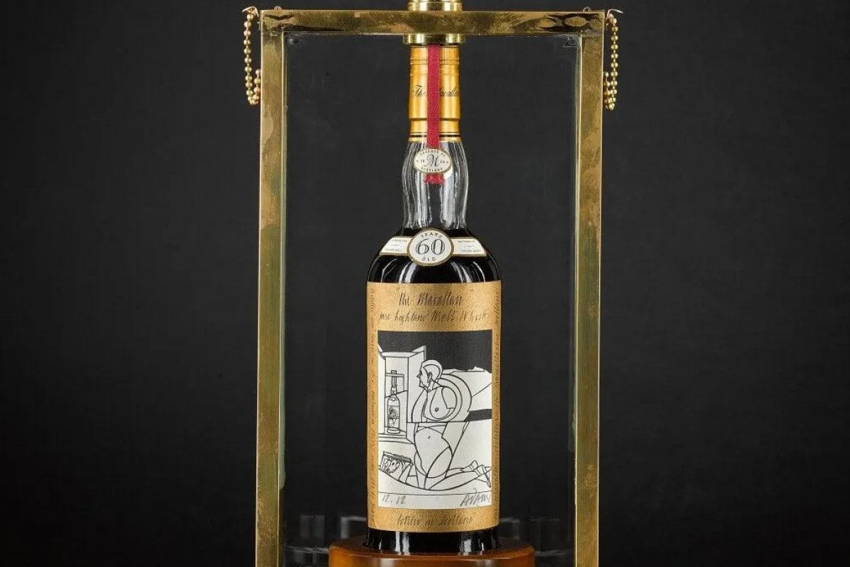 Uísque mais famoso do mundo é arrematado por R$13 milhões