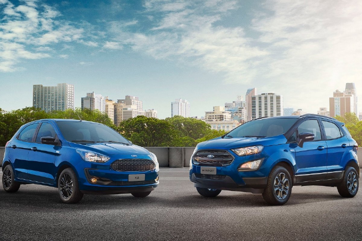Ford Ka e EcoSport ganham série especial de 100 anos