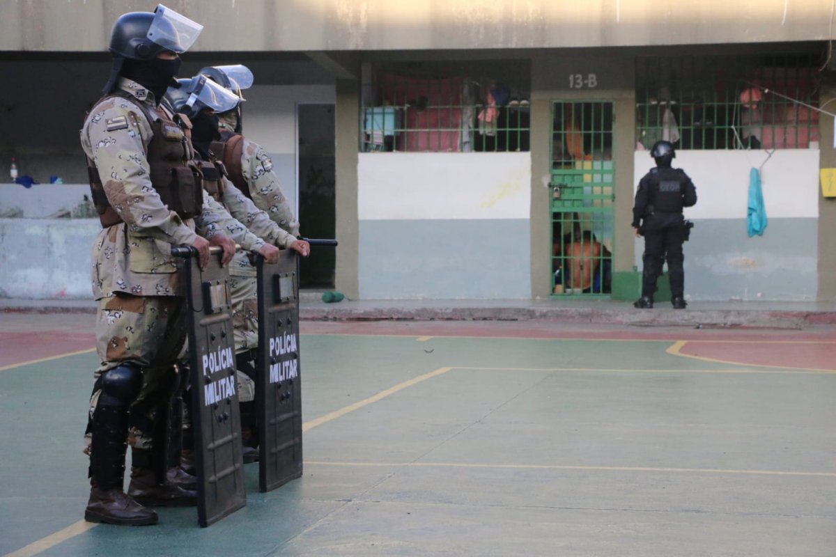 SSP e a Seap lançam operação conjunta em presídios na Bahia