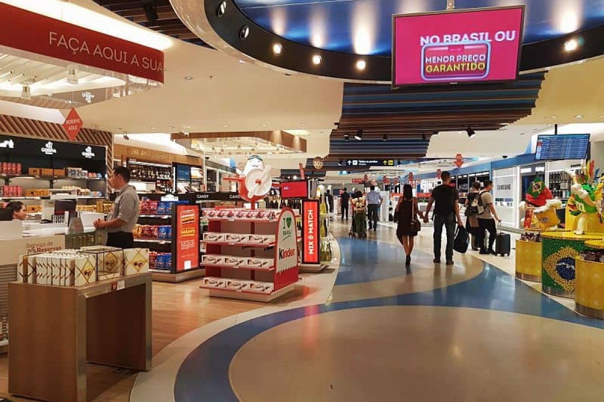 Começa a valer novo limite para compras em free shops de aeroportos