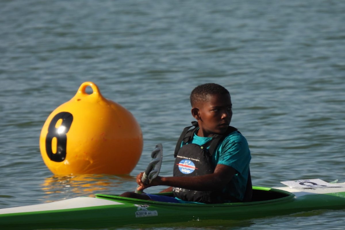 Disputas marcam a última etapa do Campeonato Baiano de Canoagem no Dique do Tororó