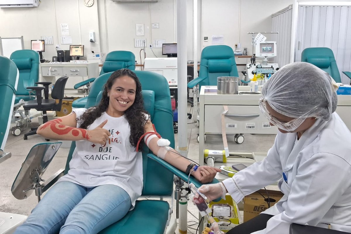 Doadores de sangue na Bahia crescem 8% em relação a 2022