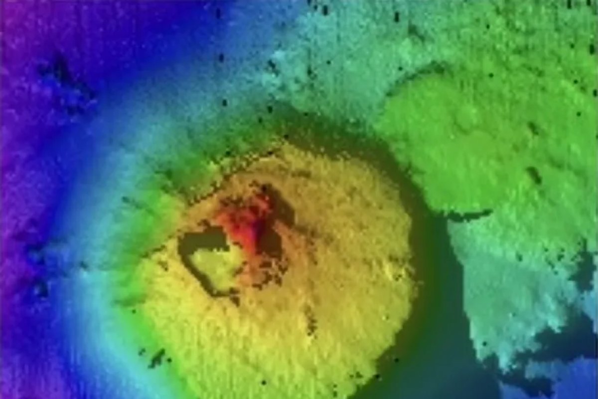 Montanha subaquática é descoberta por cientistas na Guatemala
