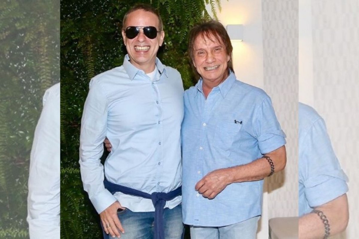 Dudu Braga, filho de Roberto Carlos, comemora fim da quimioterapia